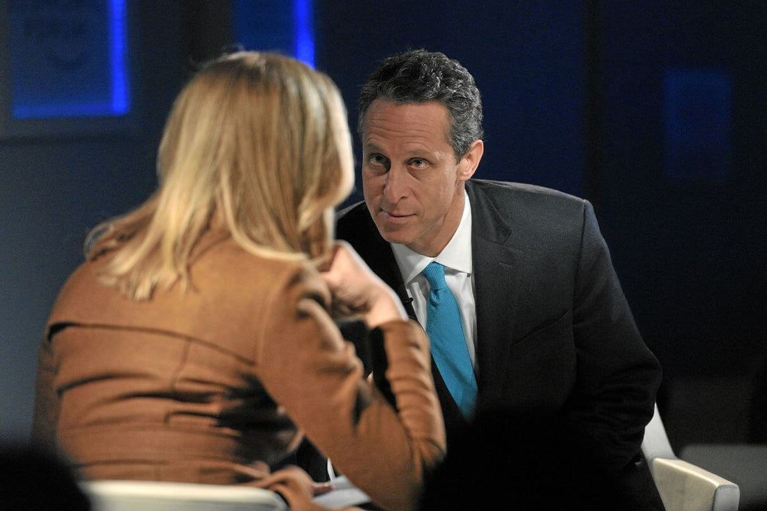 Dr. Mark Hyman and another person conversing